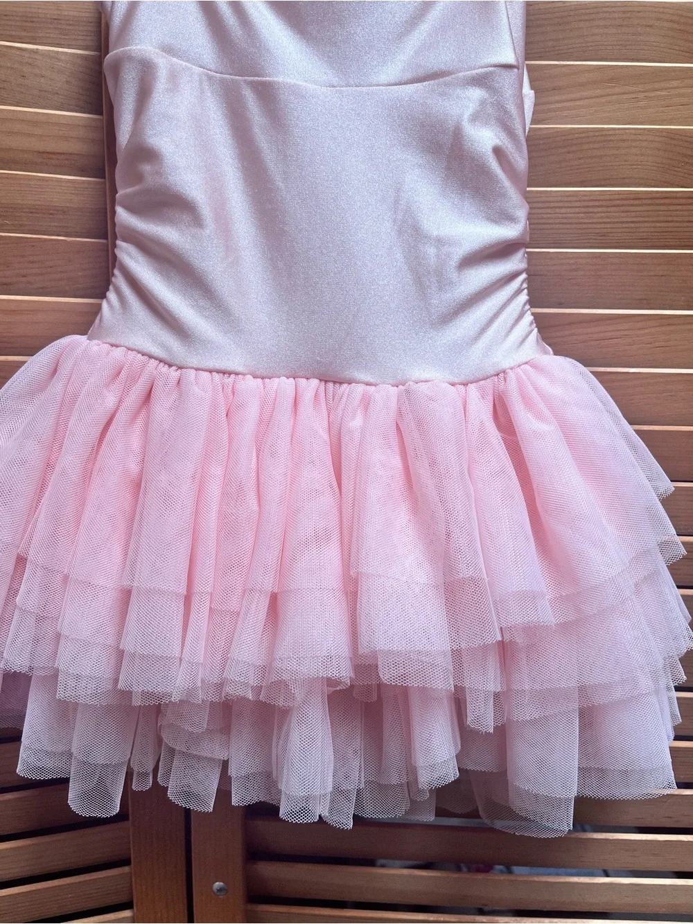 Girls Pink Tutu Ballet Leotard